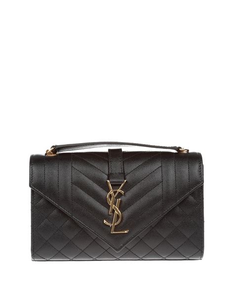 monogram ysl envelope small chain shoulder bag golden hardware|Saint Laurent Monogram YSL Envelope Small Chain Shoulder .